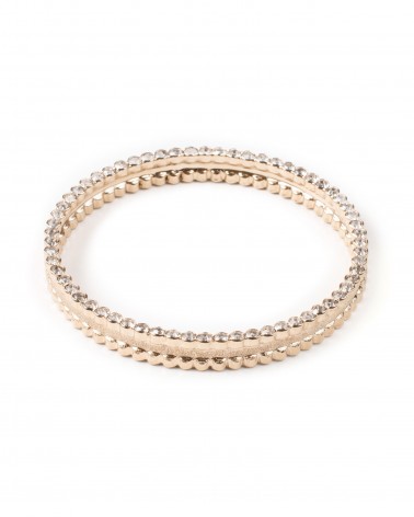 Bracciale donna bijoux ottone oro