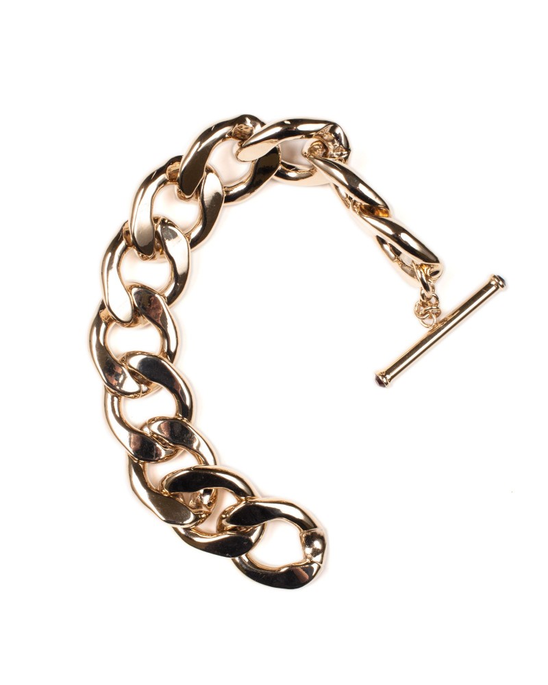 Bracciale donna bijoux ottone oro