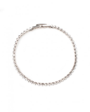 Bracciale donna bijoux ottone argento